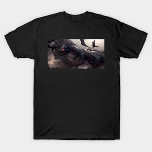 The fire Dino T-Shirt